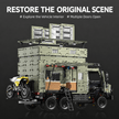 Built for the Wild: Expedition Camper Truck Building Set | Mechanical Building Kits | BrickRoyal