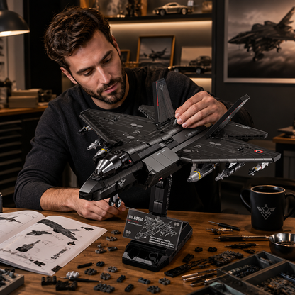 Stealth Fighter Jet Building Kit