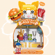 Cat Burger Shop Modular Street-View Building Set | Mechanical Building Kits | BrickRoyal
