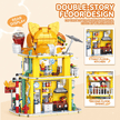 Cat Burger Shop Modular Street-View Building Set | Mechanical Building Kits | BrickRoyal