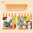 Cat Burger Shop Modular Street-View Building Set | Mechanical Building Kits | BrickRoyal