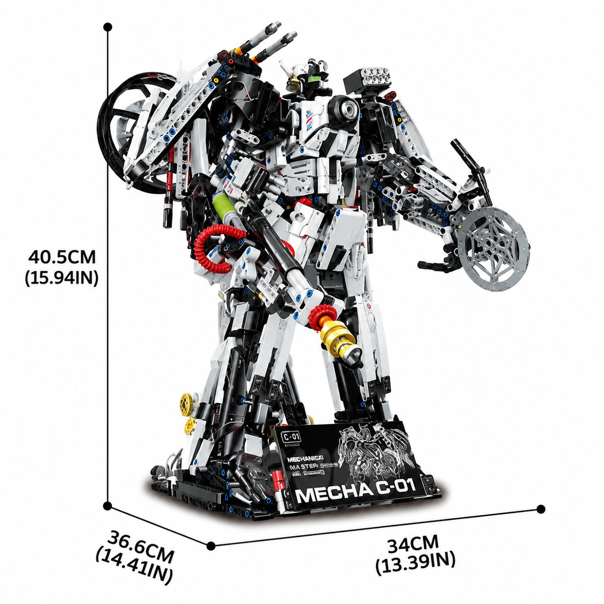 1:5 Convertible Motorcycle-Mecha Building Kit (C-01)