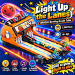 Motorized Two-Lane Bowling Table Building Blocks