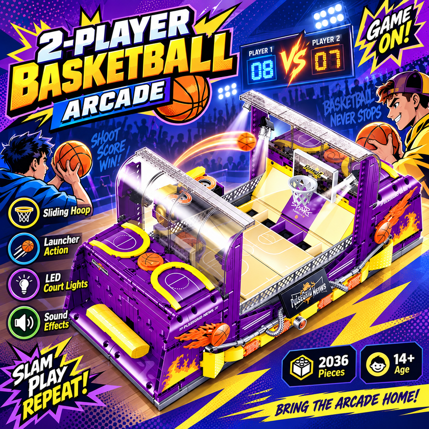Desktop Basketball Arcade Building Blocks