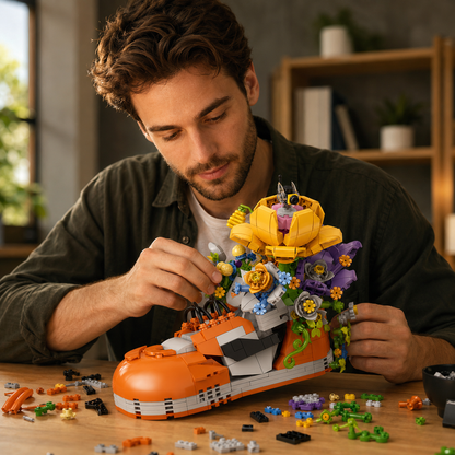 Floral Sneaker Bouquet Building Kit