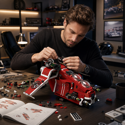 Interstellar Assault Gunship Building Kit