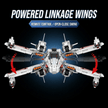 Four-Wing Space Starfighter Building Kit | Mechanical Building Kits | BrickRoyal