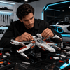 Four-Wing Space Starfighter Building Kit | Mechanical Building Kits | BrickRoyal