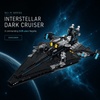 Interstellar Dark Cruiser | Mechanical Building Kits | BrickRoyal