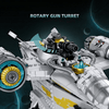 Interstellar Freighter Gunship Building Kit | Mechanical Building Kits | BrickRoyal