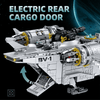 Interstellar Freighter Gunship Building Kit | Mechanical Building Kits | BrickRoyal