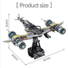 Interstellar Starfighter Building Kit | Mechanical Building Kits | BrickRoyal