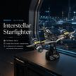 Interstellar Starfighter Building Kit | Mechanical Building Kits | BrickRoyal