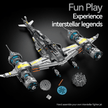 Interstellar Starfighter Building Kit | Mechanical Building Kits | BrickRoyal