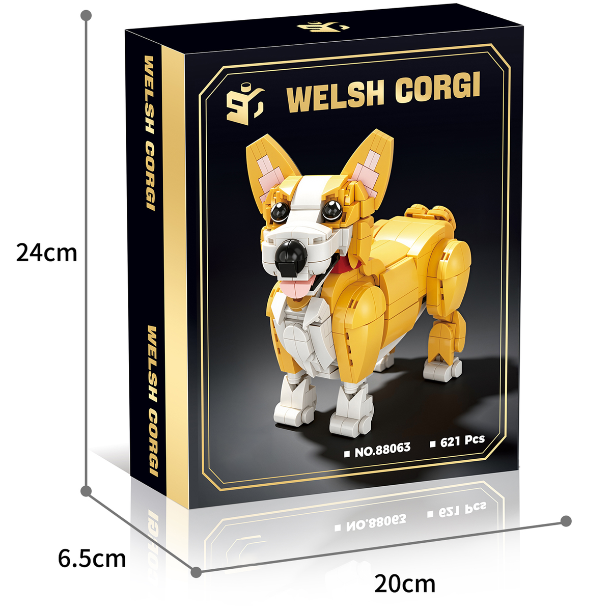 Build a Welsh Corgi That Sits, Stands, and Steals Your Desk Building Set