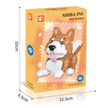 Meet the Shiba Inu That Never Needs a Walk – A Brick Companion for Your Desk Building Set