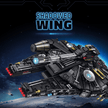 Sci-Fi Freighter Starship Building Kit | Mechanical Building Kits | BrickRoyal