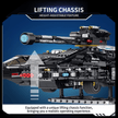 Sci-Fi Freighter Starship Building Kit | Mechanical Building Kits | BrickRoyal