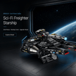 Sci-Fi Freighter Starship Building Kit | Mechanical Building Kits | BrickRoyal