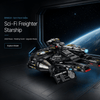 Sci-Fi Freighter Starship Building Kit | Mechanical Building Kits | BrickRoyal