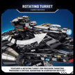 Sci-Fi Freighter Starship Building Kit | Mechanical Building Kits | BrickRoyal