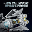 Space Interceptor Starfighter Building Kit | Mechanical Building Kits | BrickRoyal
