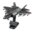 Stealth Fighter Jet Building Kit | Mechanical Building Kits | BrickRoyal