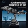 Stealth Fighter Jet Building Kit | Mechanical Building Kits | BrickRoyal