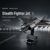 Stealth Fighter Jet Building Kit | Mechanical Building Kits | BrickRoyal